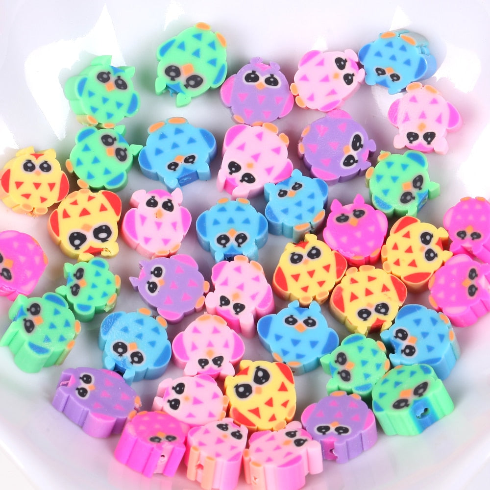 Mixed Polymer Clay Beads (style options)