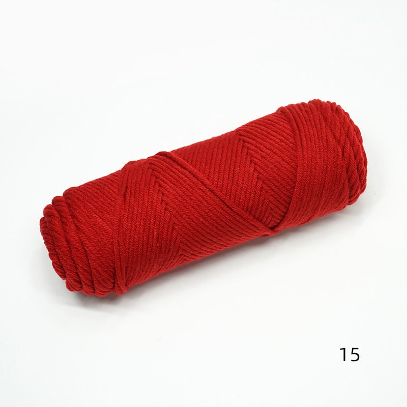 Acrylic Blended Worsted Yarn