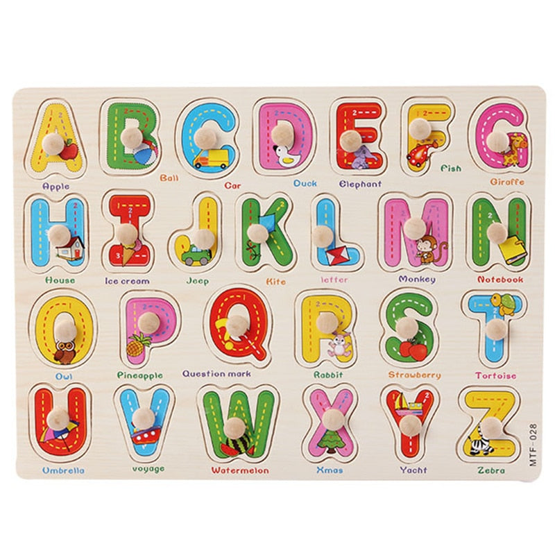 Montessori Wooden Puzzles