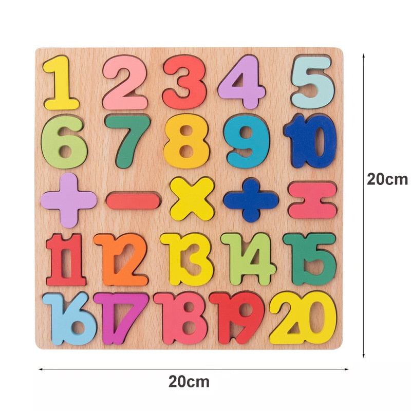 Montessori Wooden Puzzles