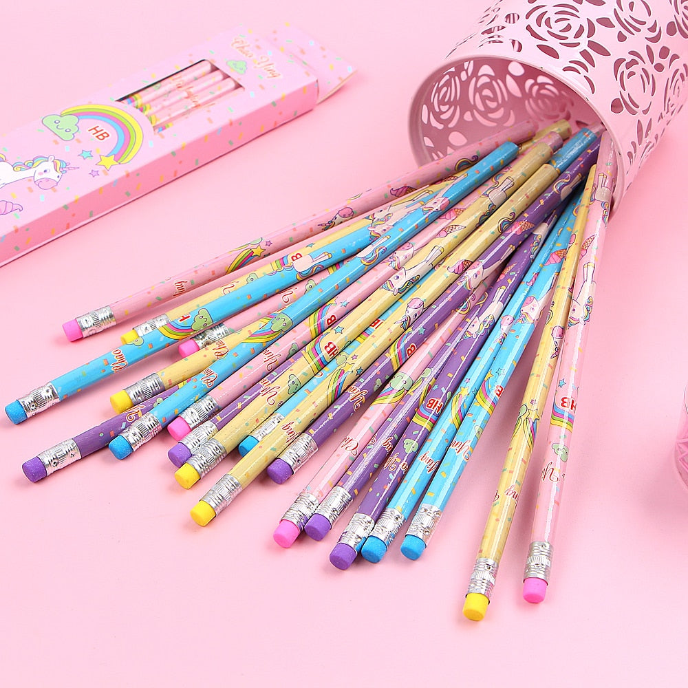 Cute Unicorn Pencil (12/set)