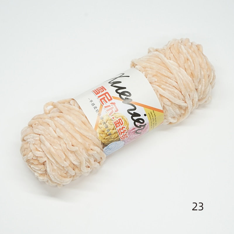 Chenille Velvet Acrylic Blended Yarn Anti-Pilling/Anti-Static/Eco-Friendly