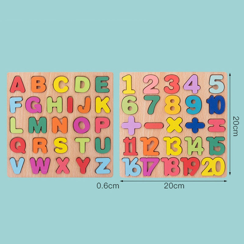 Montessori Wooden Puzzle