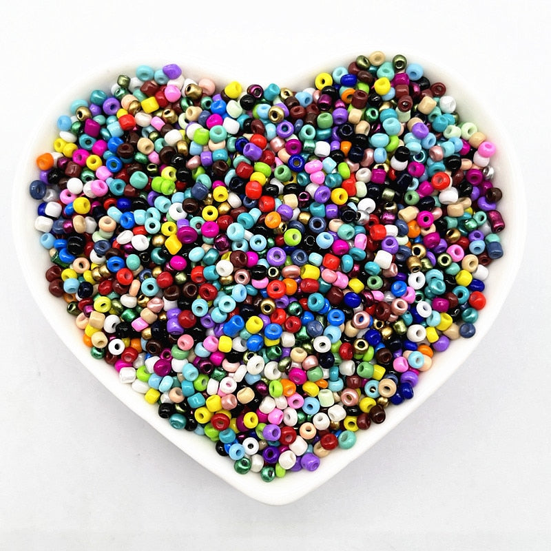 Czech Glass Seed Beads (150 or 450/pack, color options)