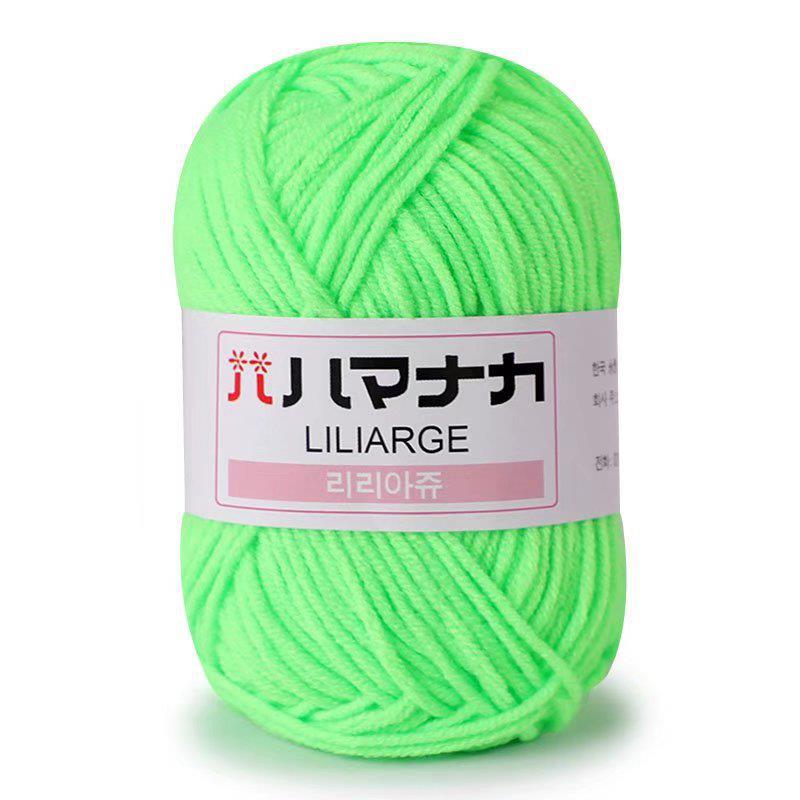 Soft Milk Cotton Knitting Yarn Anti-Pilling High Quality