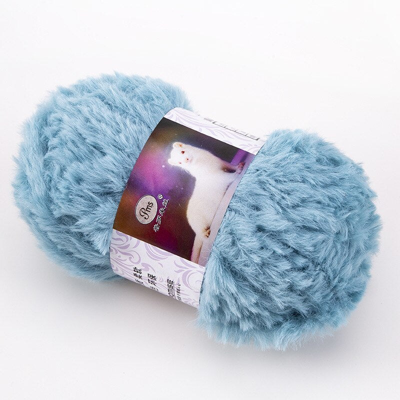 Faux Fur Mohair Cashmere Wool Yarn