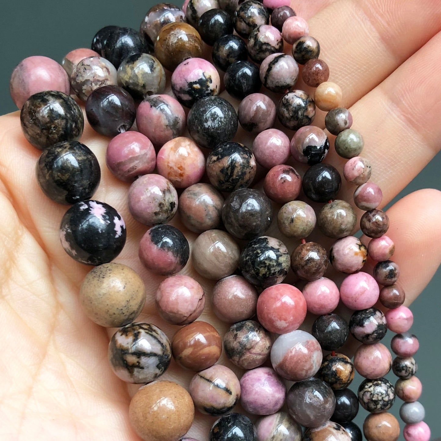 Natural Stone Loose Spacer Beads