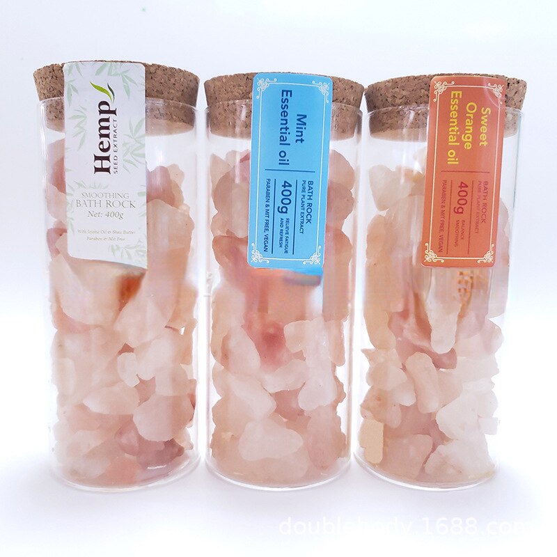 Premium Himalayan Salt Rose Bath Salts (quantity 50-200g option)