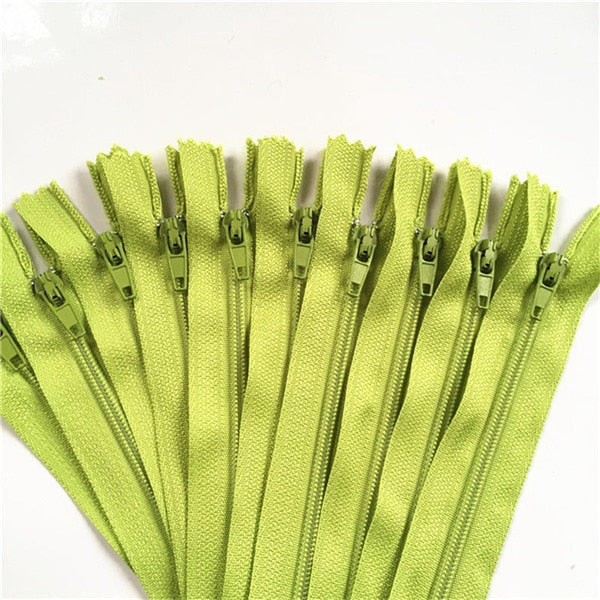 Nylon Zippers (10/pack, 20-60cm)