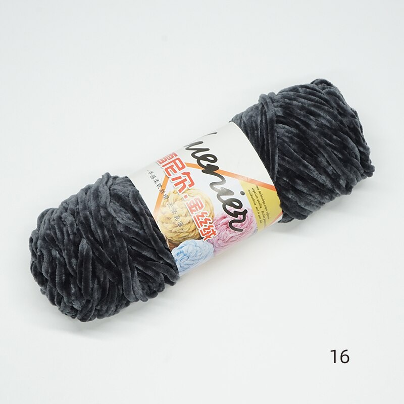 Chenille Velvet Acrylic Blended Yarn Anti-Pilling/Anti-Static/Eco-Friendly