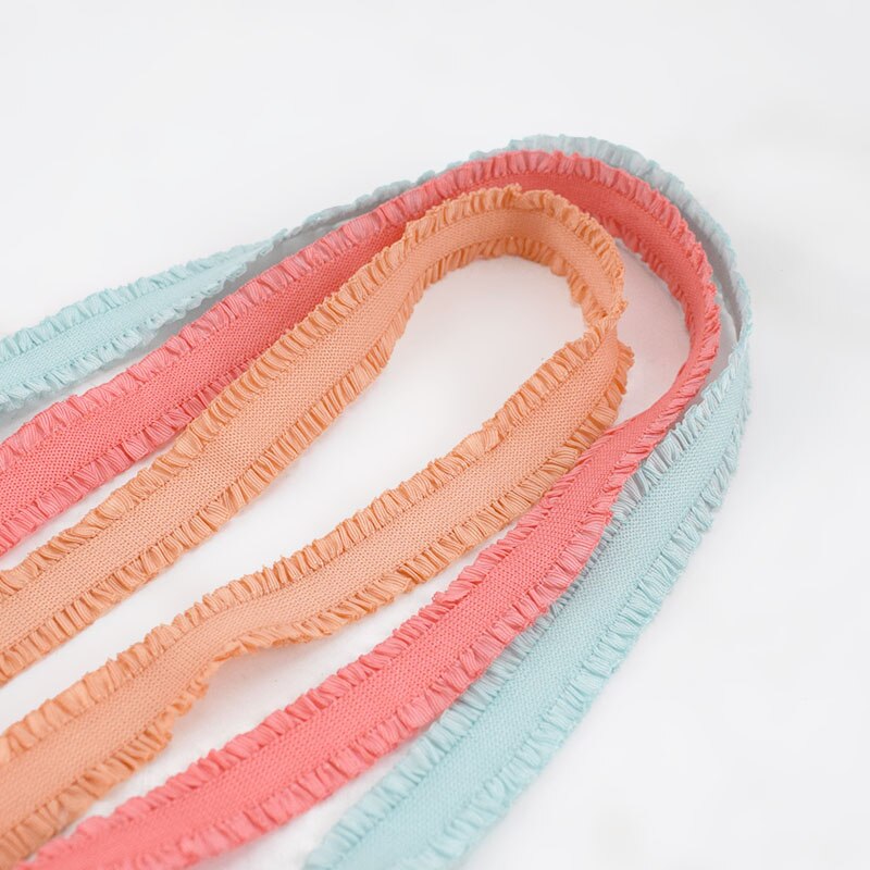 Ruffle Elastic Lace Band