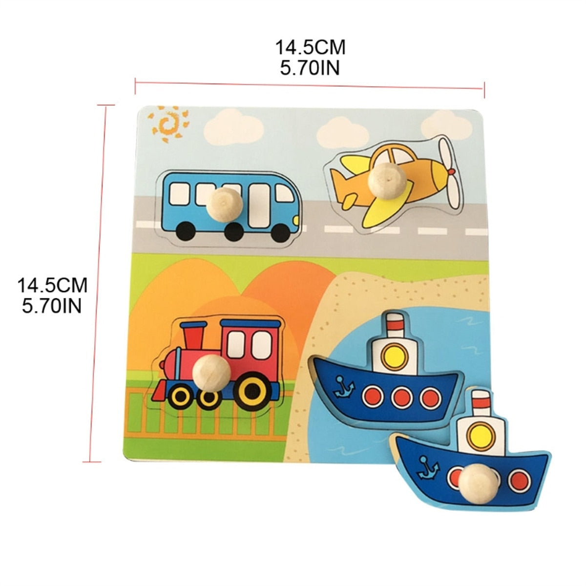 Montessori Wooden Puzzles