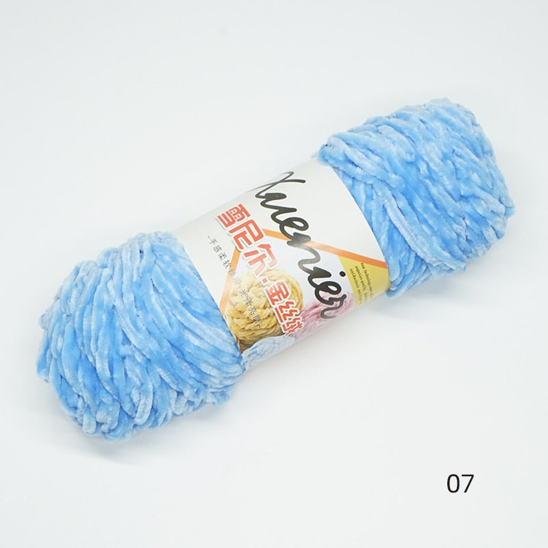 Chenille Velvet Acrylic Blended Yarn Anti-Pilling/Anti-Static/Eco-Friendly