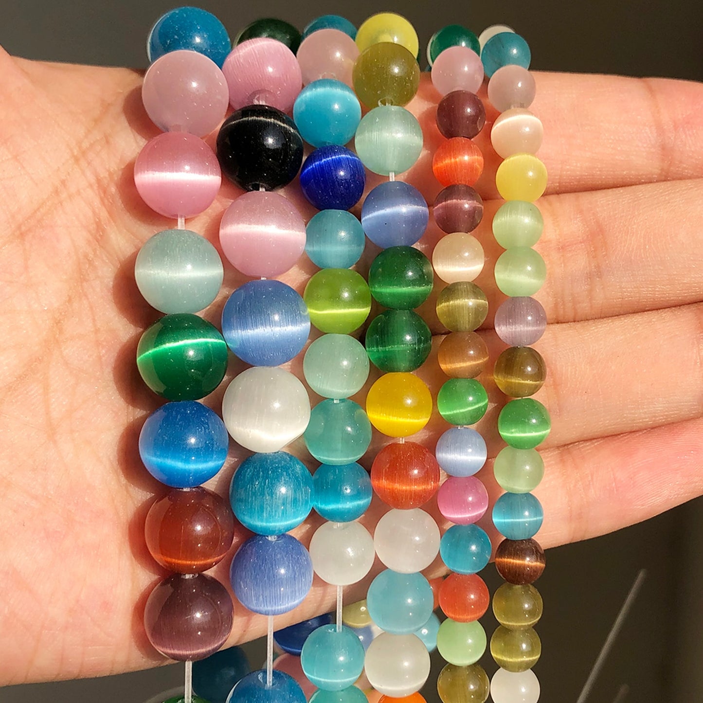 Natural Stone Loose Spacer Beads