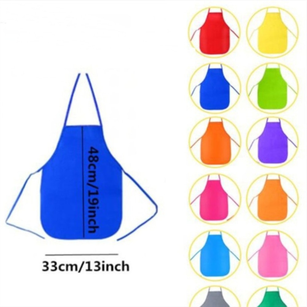 1Pcs Unisex Children Apron Waterproof