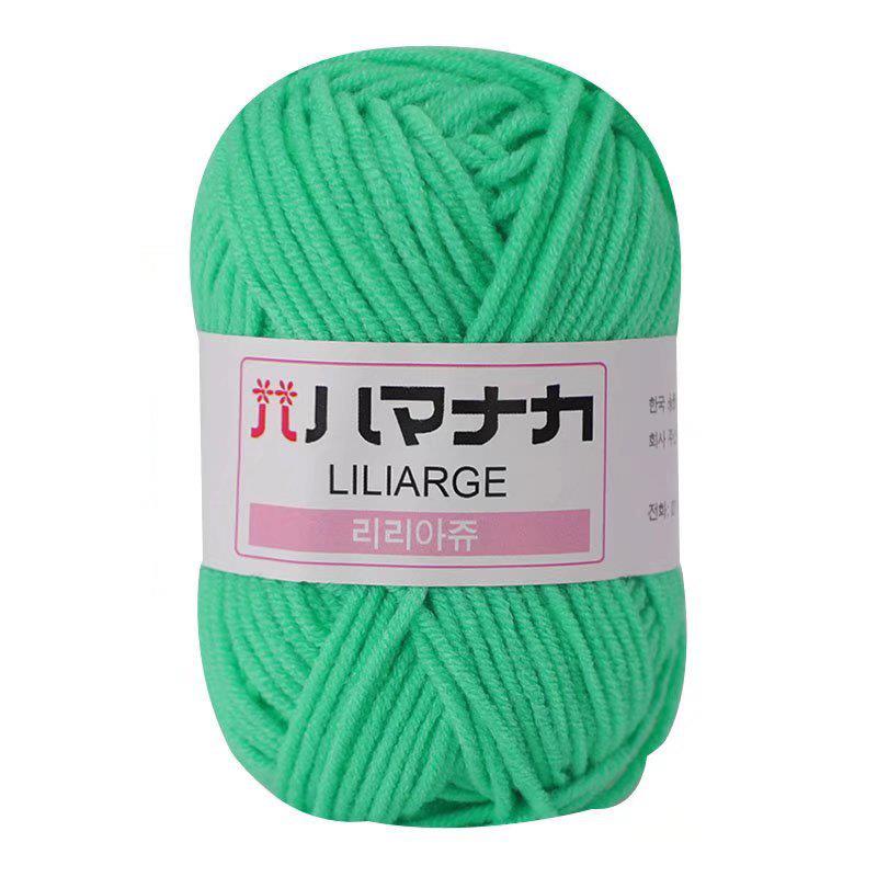 Soft Milk Cotton Knitting Yarn Anti-Pilling High Quality