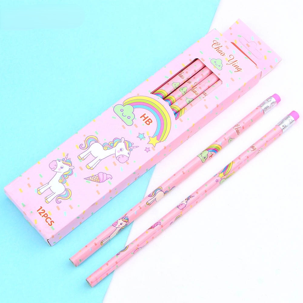 Cute Unicorn Pencil (12/set)