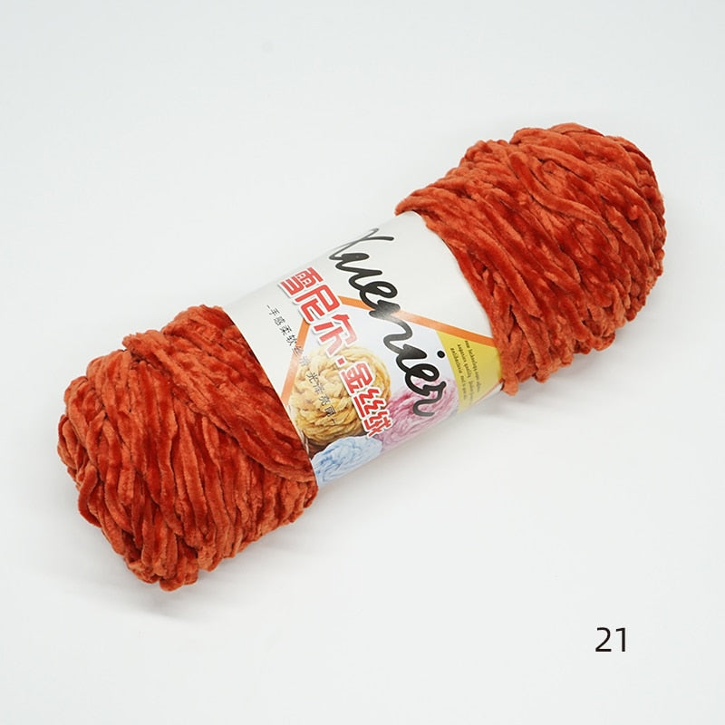 Chenille Velvet Acrylic Blended Yarn Anti-Pilling/Anti-Static/Eco-Friendly