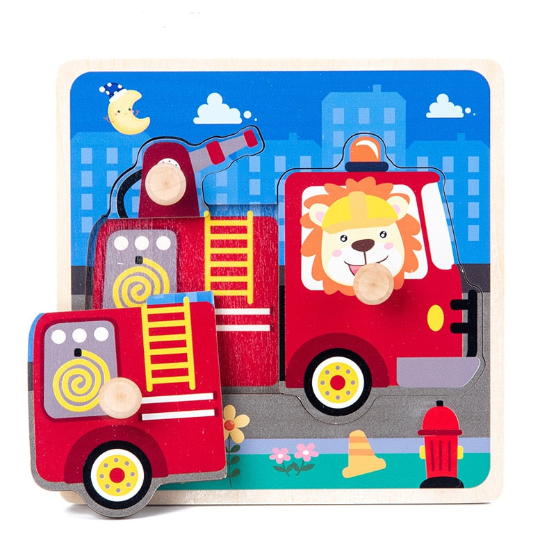 Montessori Wooden Puzzles