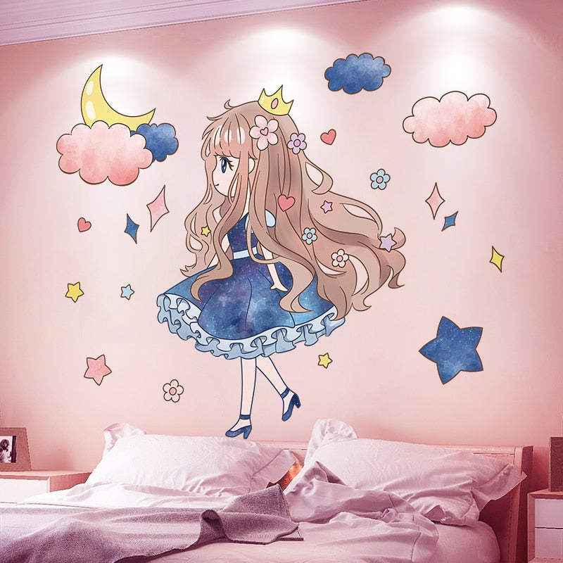 Fairy Girl Wall Art Decals