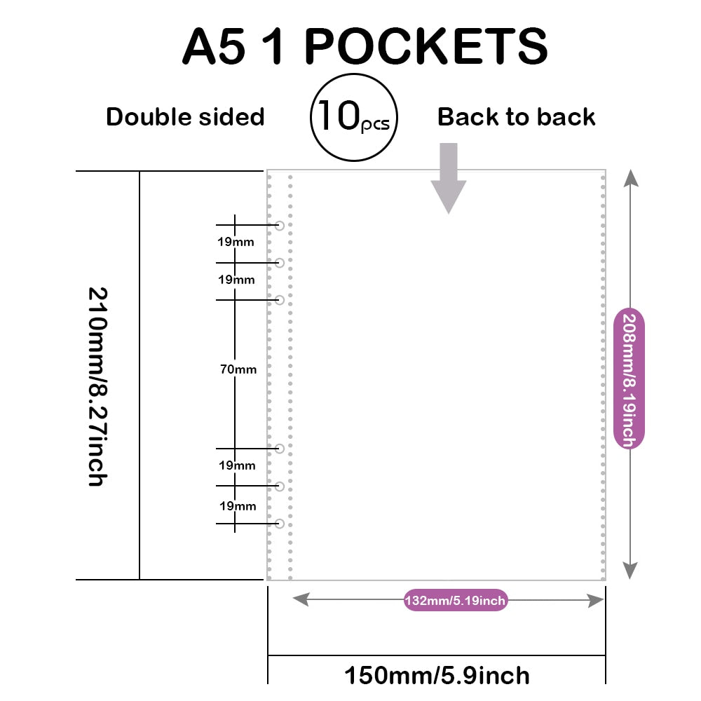 Page Protectors (1/2/4 pocket, 10 pack)