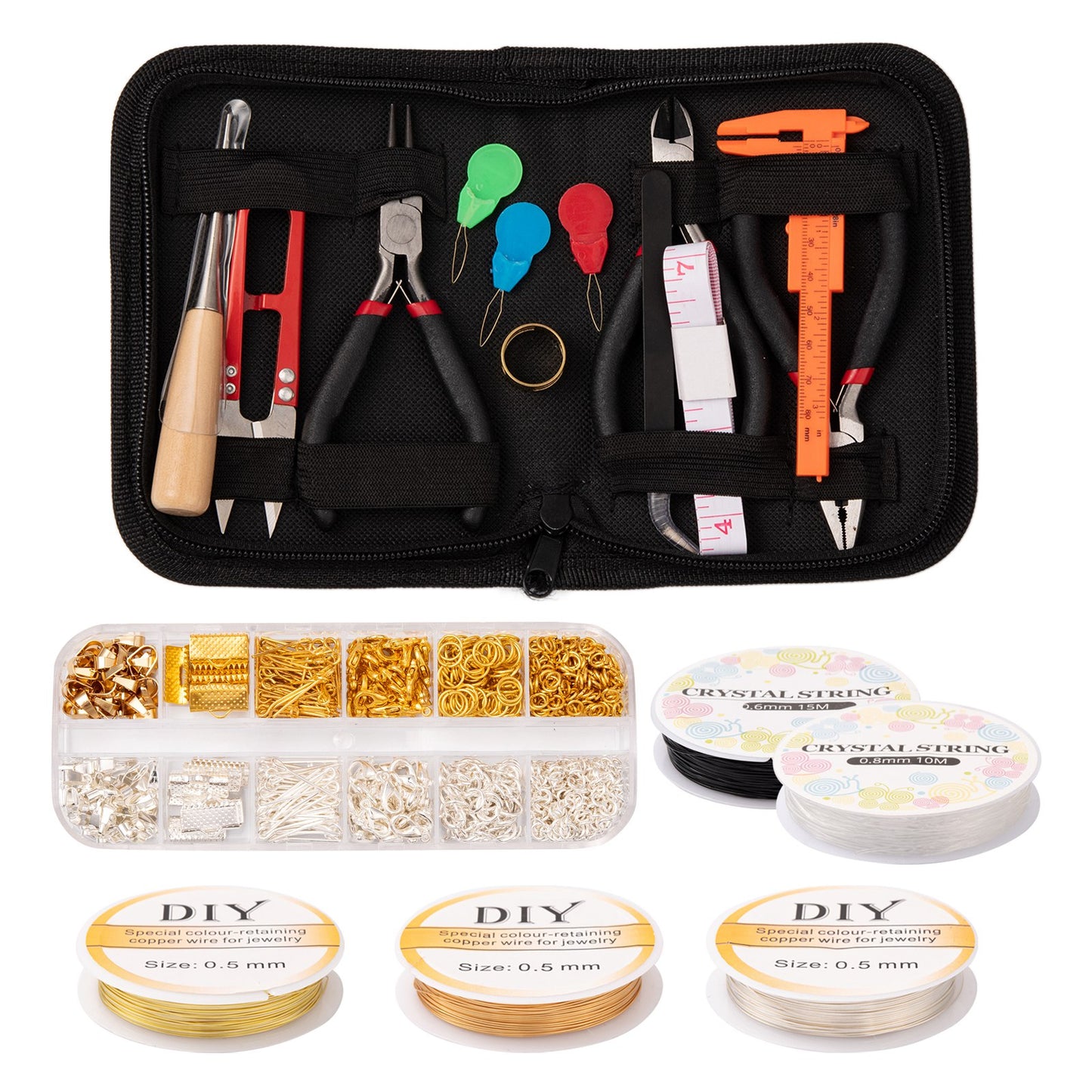 Jewelry Making Tool Kit (color and style options)