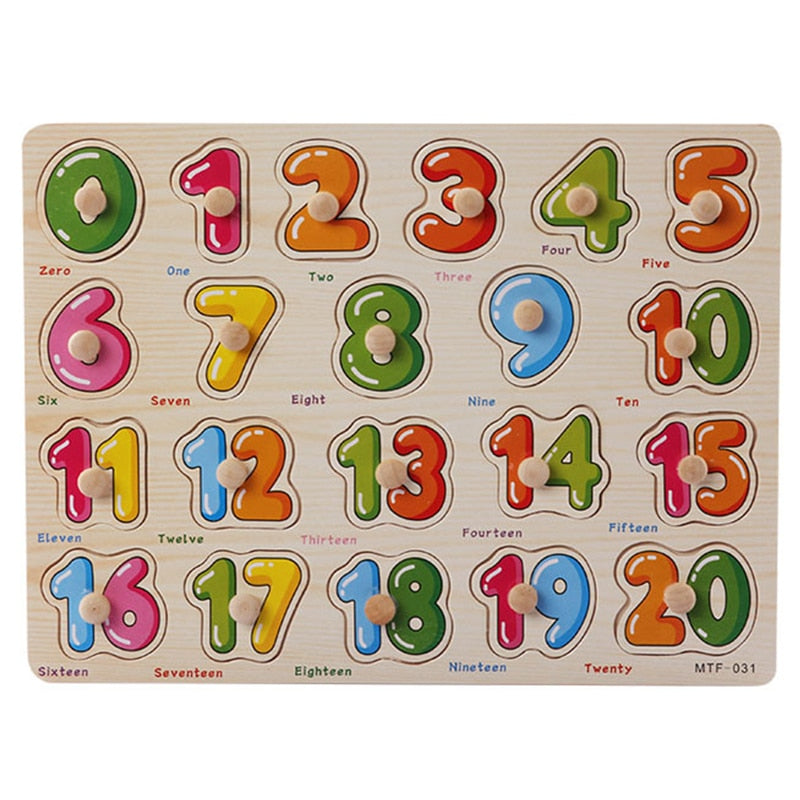 Montessori Wooden Puzzles