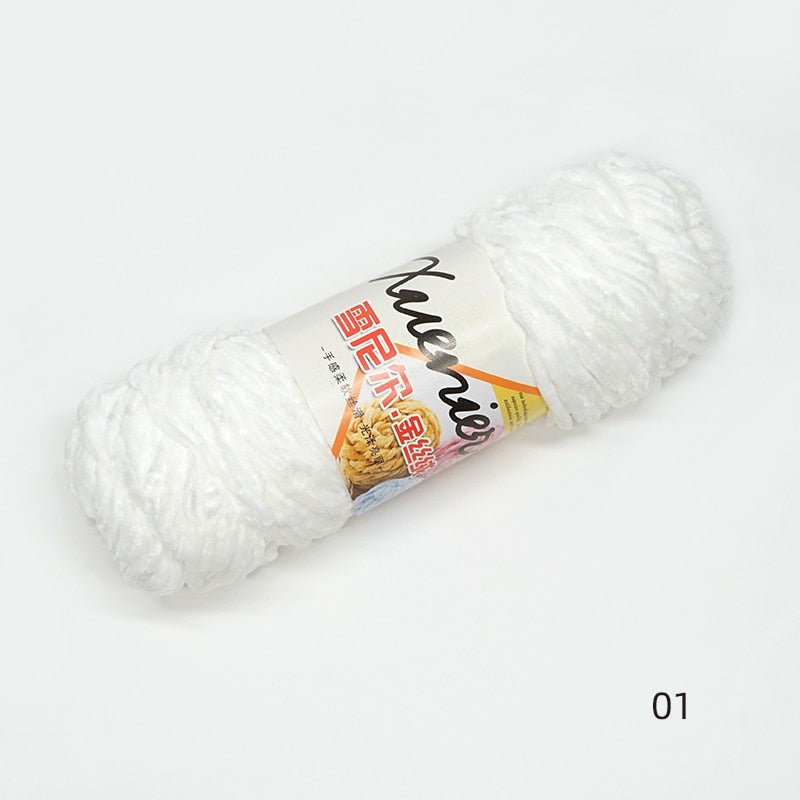 Chenille Velvet Acrylic Blended Yarn Anti-Pilling/Anti-Static/Eco-Friendly