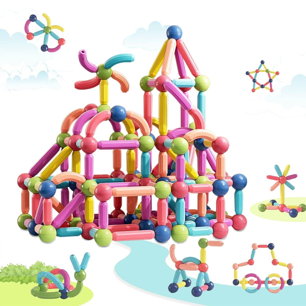 Magic Magnetic Building Blocks