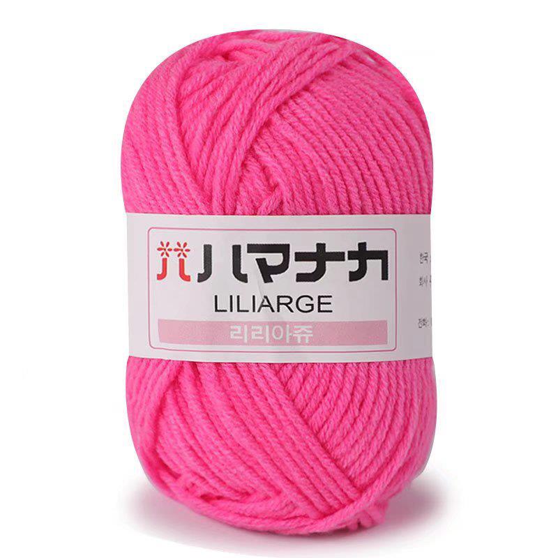 Soft Milk Cotton Knitting Yarn Anti-Pilling High Quality