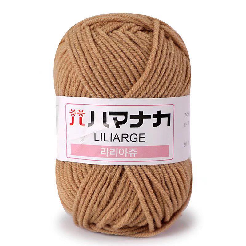 Soft Milk Cotton Knitting Yarn Anti-Pilling High Quality