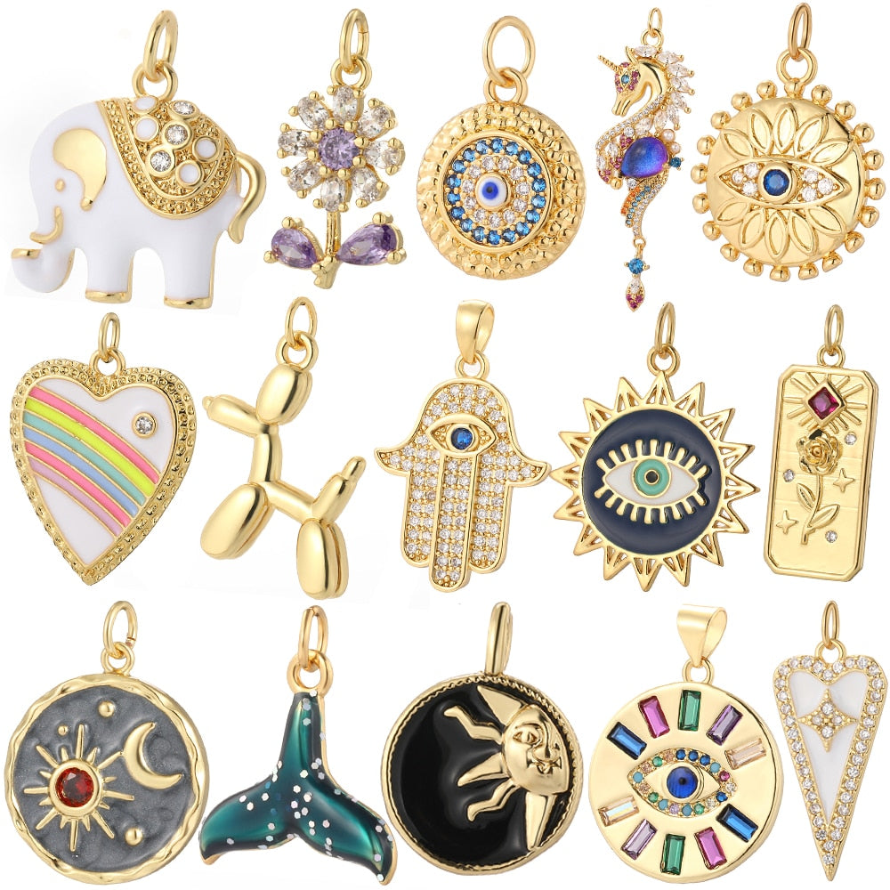 Mixed Assortment Jewelry Charms