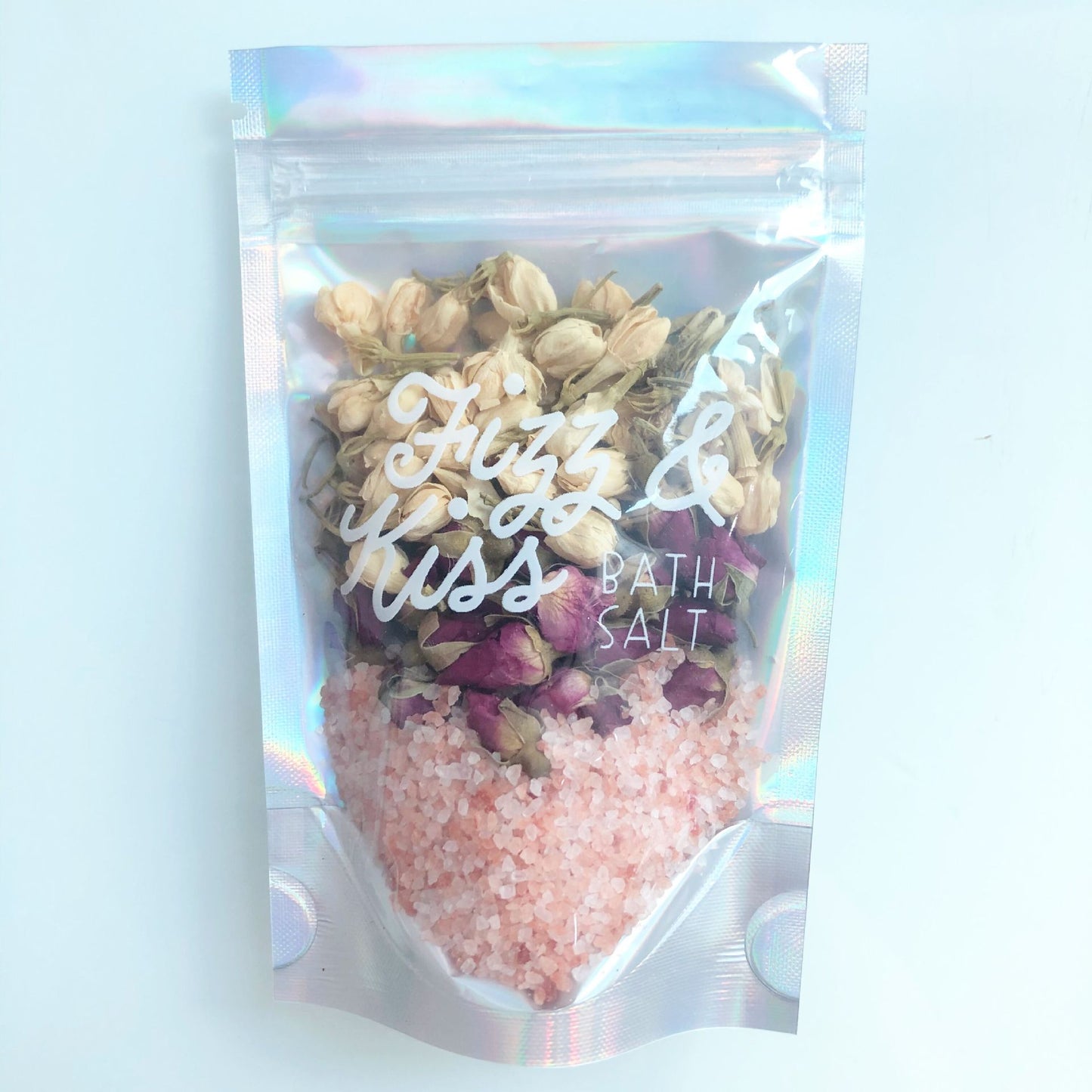 Premium Himalayan Salt Rose Bath Salts (quantity 50-200g option)