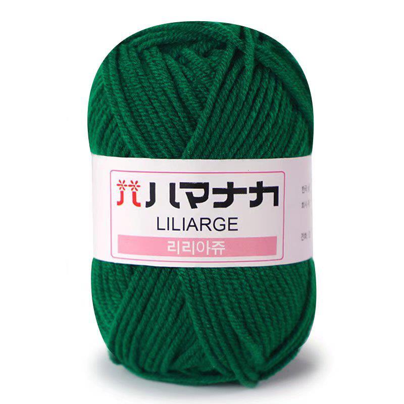 Soft Milk Cotton Knitting Yarn Anti-Pilling High Quality