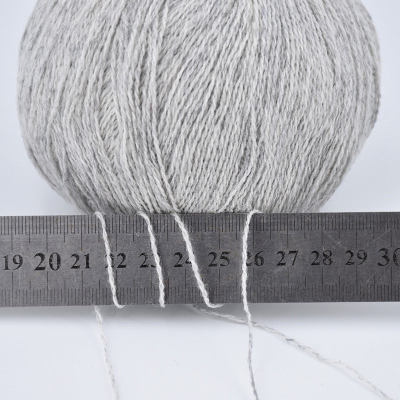 100% Medium-Fine Soft Crochet Merino Wool Yarn