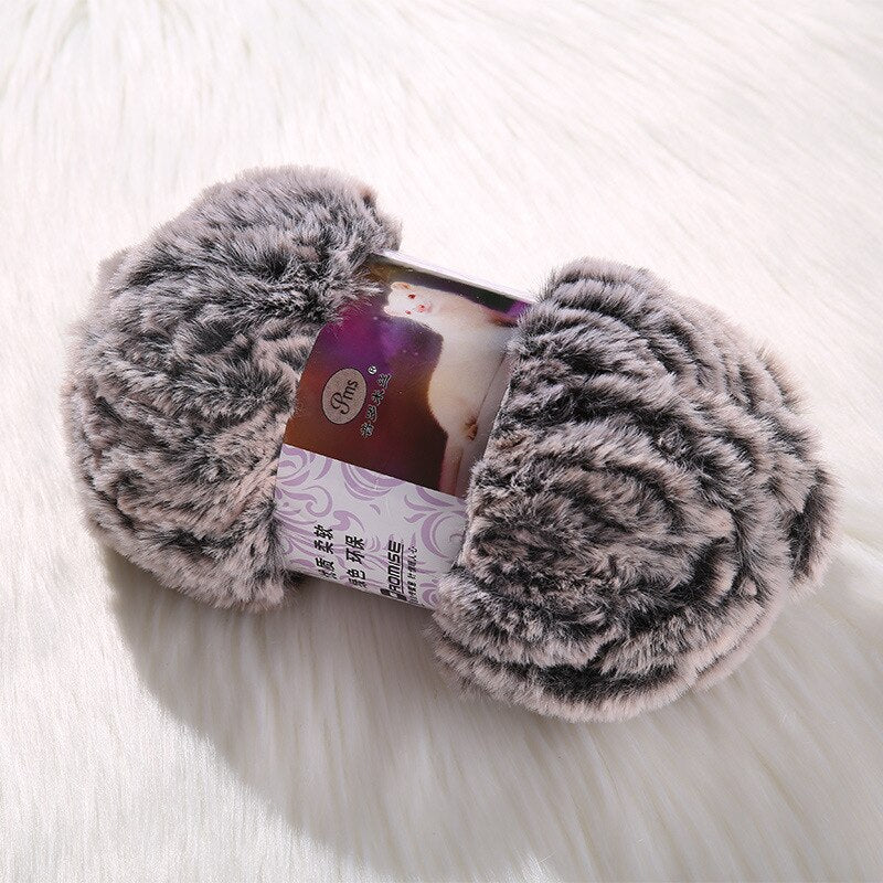 Faux Fur Mohair Cashmere Wool Yarn