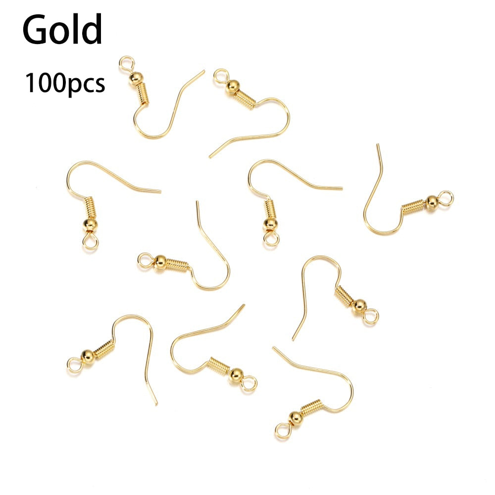 Hypoallergenic Earring Hook Kit (100 or 300/set)