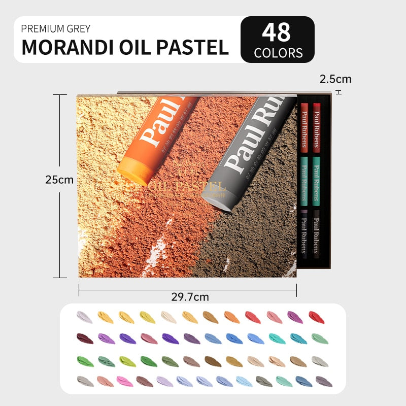 Professional Pastel Set (standard/oil/macaron/glitter) Can Include Paper