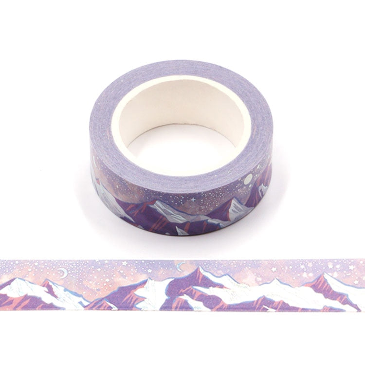 Variety Pattern Decorative Tape (15mmx10m, color/style options)