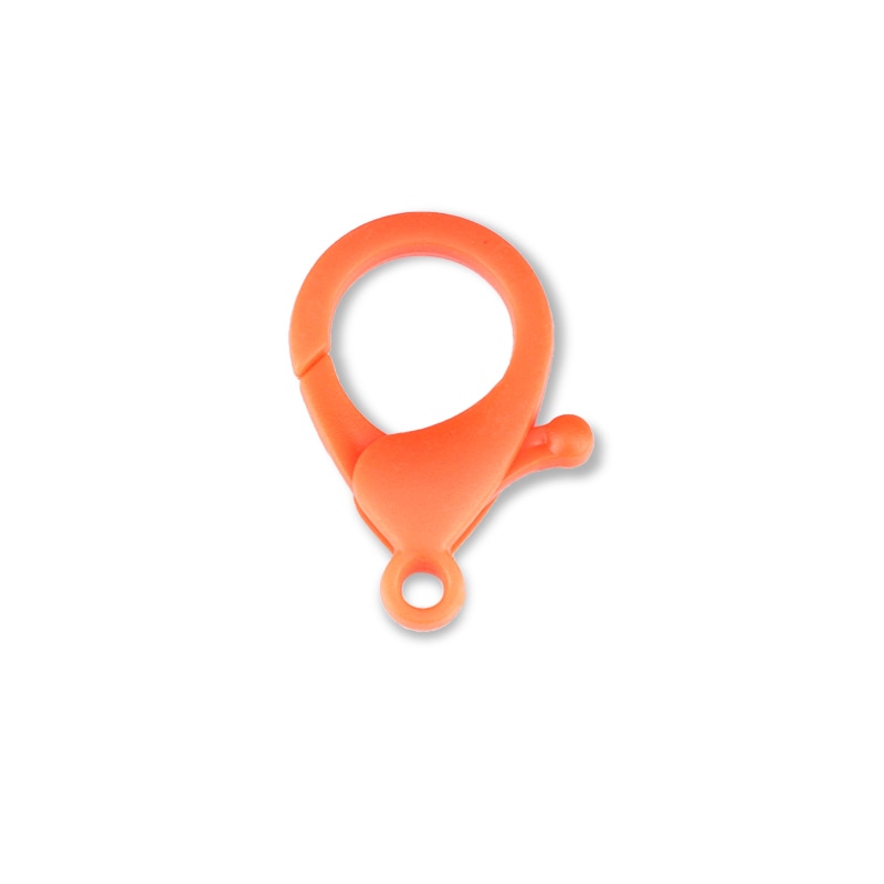 Plastic Lobster Clasp Hooks (30/pack, color options)