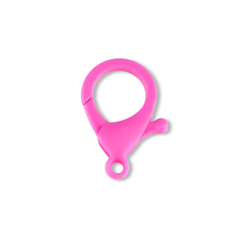 Plastic Lobster Clasp Hooks (30/pack, color options)