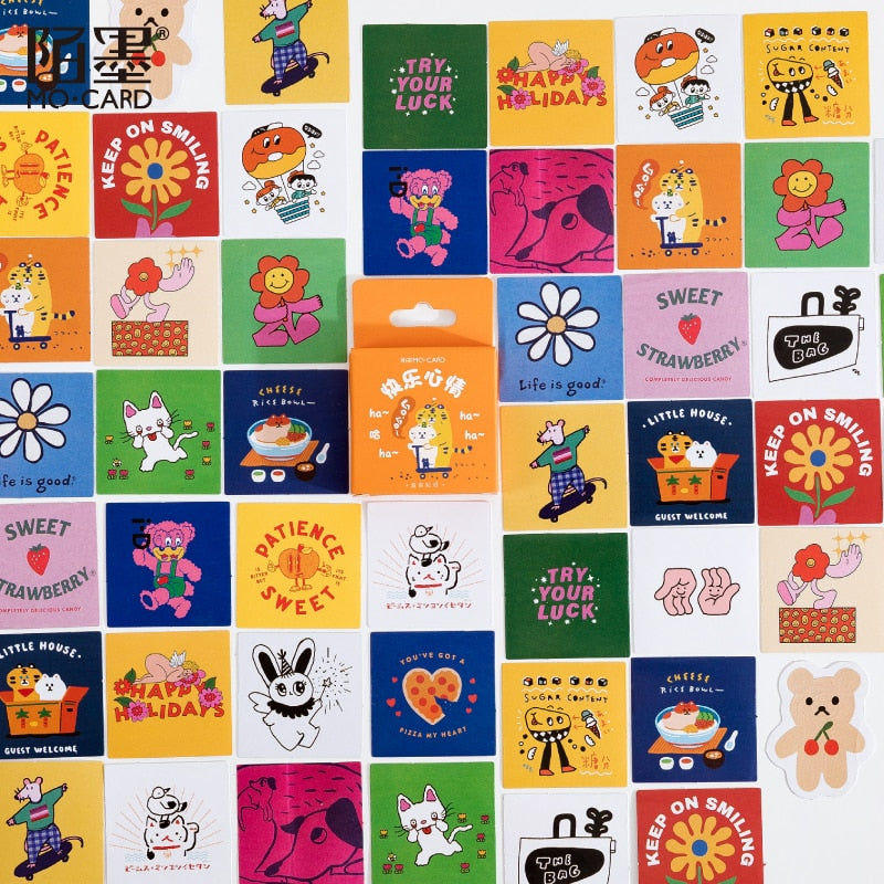 Vintage Stickers (46/pack, style options)