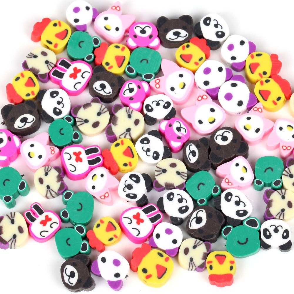 Mixed Polymer Clay Beads (style options)