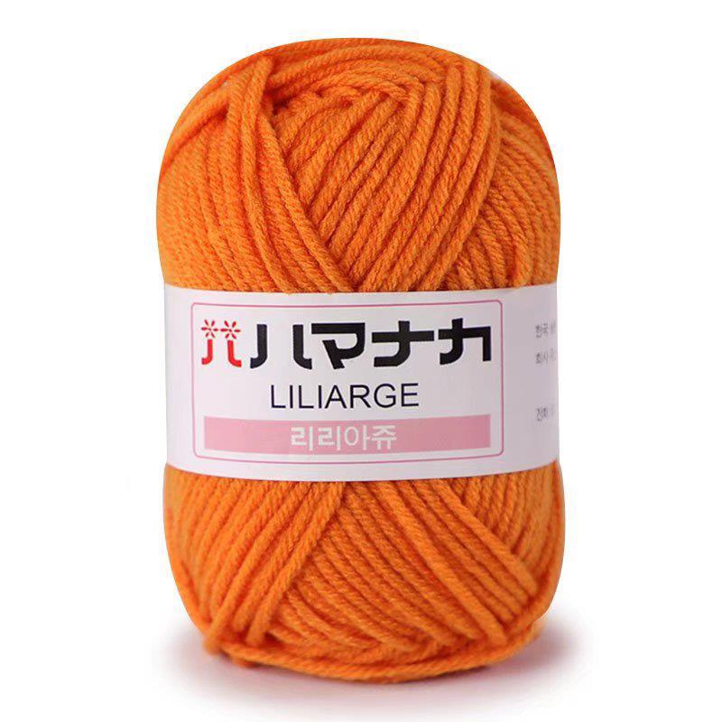 Soft Milk Cotton Knitting Yarn Anti-Pilling High Quality