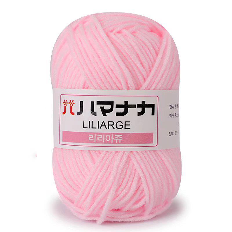 Soft Milk Cotton Knitting Yarn Anti-Pilling High Quality