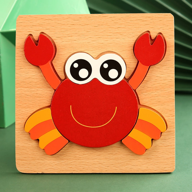 Montessori Wooden Puzzles