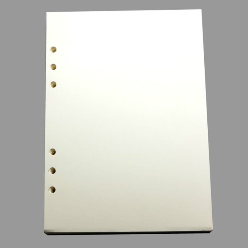 Blank Cover Loose-Leaf Scrapbook White, Black, or Coffee Colored Paper