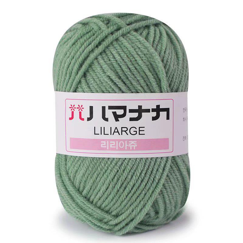 Soft Milk Cotton Knitting Yarn Anti-Pilling High Quality