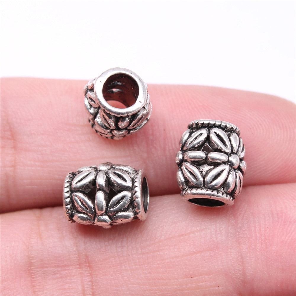 Antique Silver Spacer Beads (20/pack)