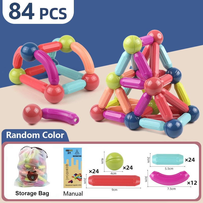 Magic Magnetic Building Blocks